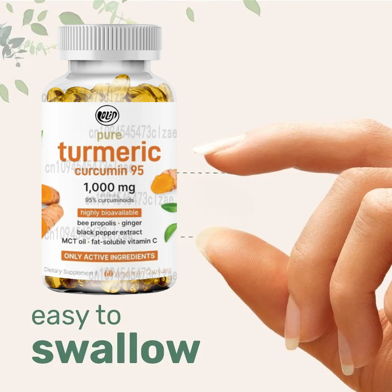 Kurkuma Curcumine-supplement 1 - Turmeric Curcumin Capsule recensie en prijs
