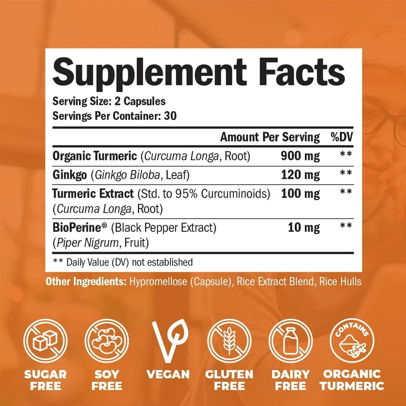 Biologisch Kurkuma Curcumine-s - Turmeric Curcumin Capsule recensie en prijs