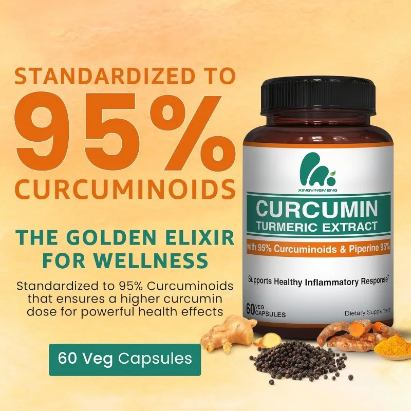 Voeding Curcumine Kurkuma Supp - Turmeric Curcumin Capsule recensie en prijs