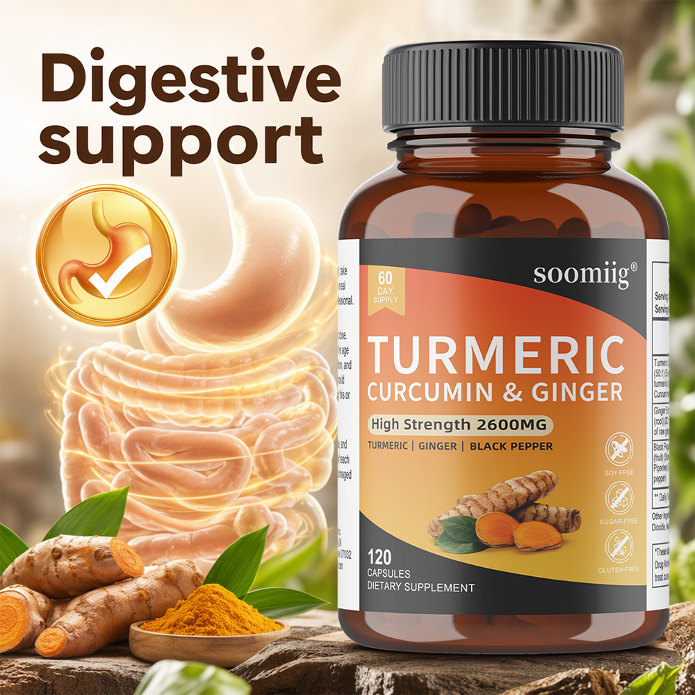 Kurkuma, gember & zwarte peper - Turmeric Curcumin Capsule recensie en prijs
