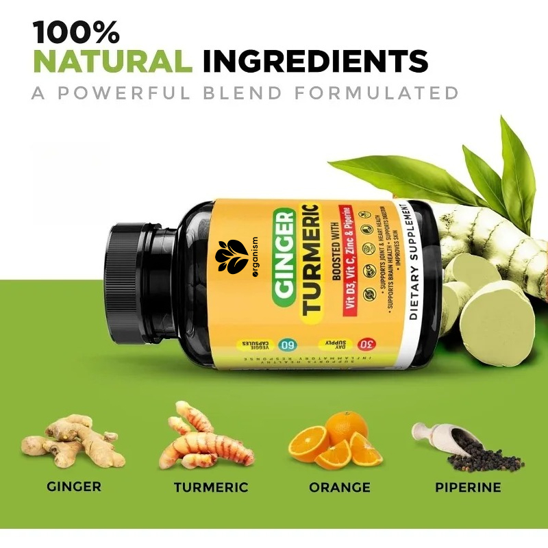 Kurkuma, Piperine, Vitamine Zi - Turmeric Curcumin Capsule recensie en prijs