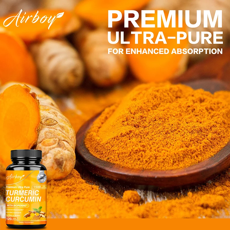 Kurkuma Curcumine Capsules - H - Turmeric Curcumin Capsule recensie en prijs