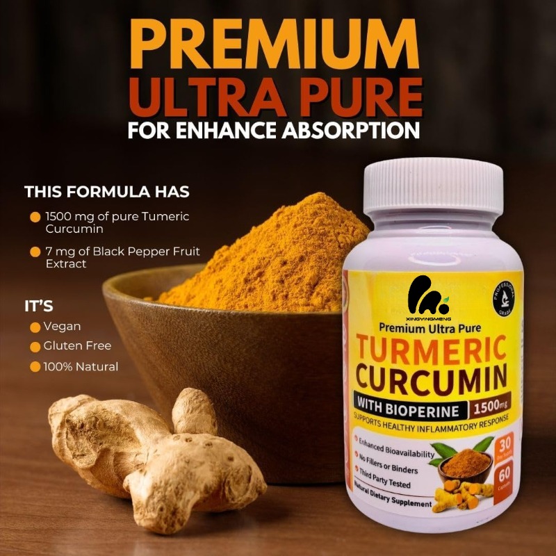Kurkuma Curcumine en Bioperine - Turmeric Curcumin Capsule recensie en prijs
