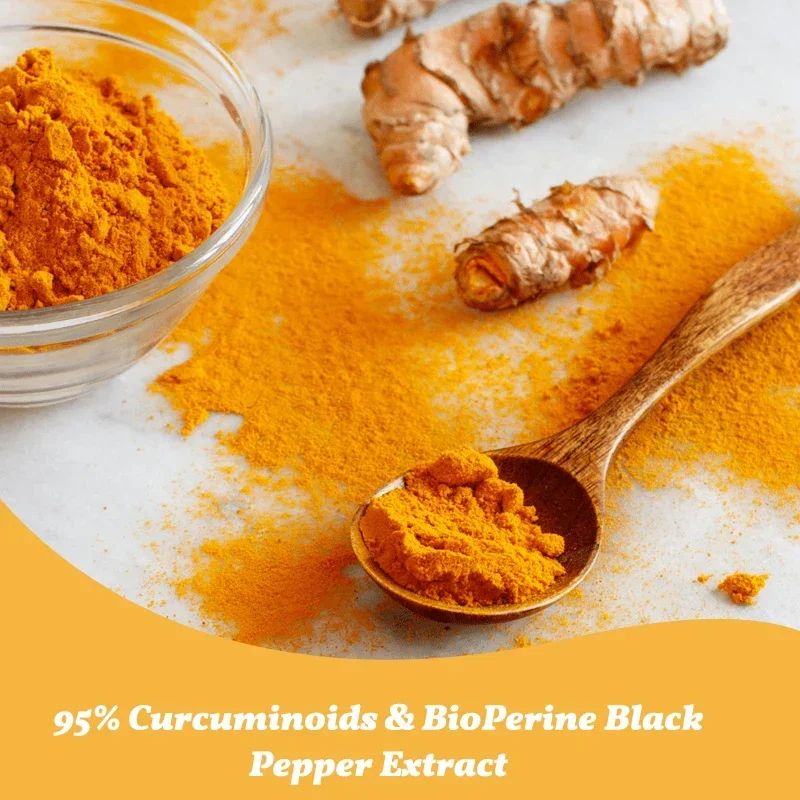 Kurkuma Curcumine met zwarte p - Turmeric Curcumin Capsule recensie en prijs