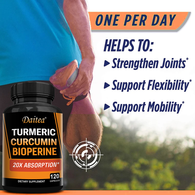 Kurkuma Curcumine met BioPerin - Turmeric Curcumin Capsule recensie en prijs